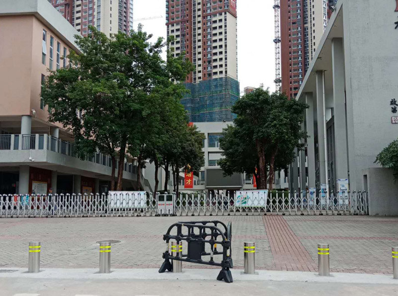 橫崗高級中學升降柱